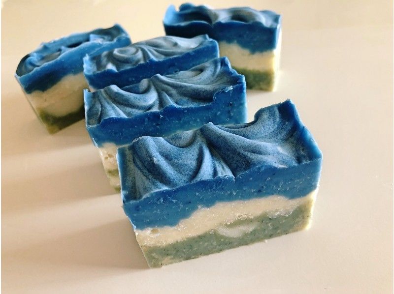 [Tokushima ・ Tokushima-Shi] Indigo Blue soap & indigo gel lotion, handmade experience (application) of indigoの紹介画像