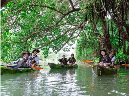 SALE! Central Okinawa [Group Discount] Mangrove Kayak Tour ★ Very popular with girls' trips and families ★ Great value for 4 or more people!の画像