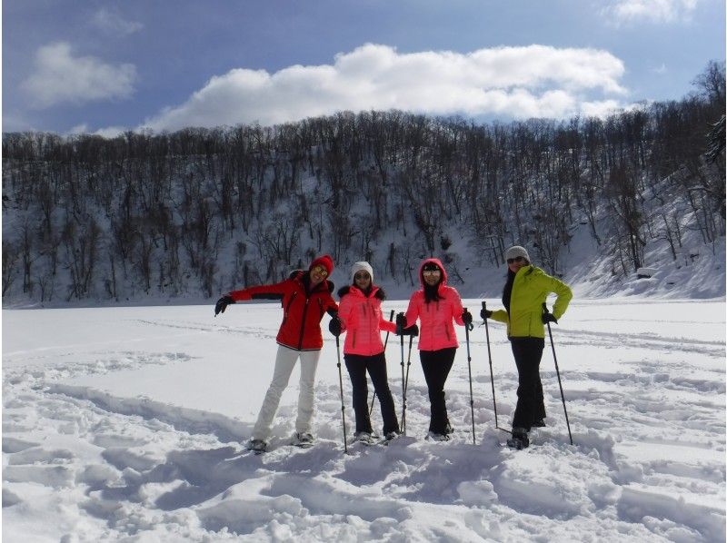 [北海道新雪谷]雪上徒步我們走吧！ [半日私人旅遊]の紹介画像