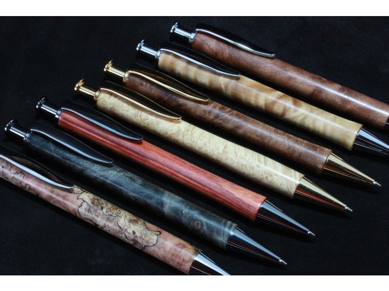 【大阪・住之江区】オリジナル木製ノック式ボールペン作り