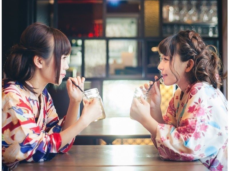 【東京・浅草】着物姿で浅草観光＆おいしいランチ〔 着物レンタル・着付け＆ランチ付きプラン]