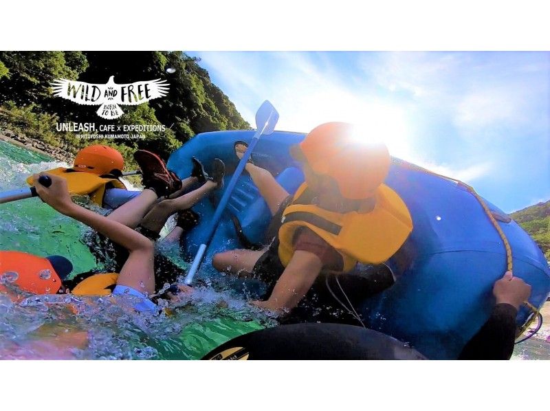 球磨川でココだけ!! エクストリーム ミニボートラフティング！【GoPro写真動画プレゼント】