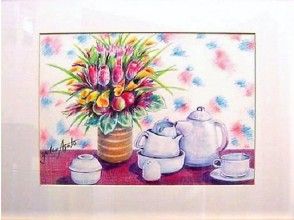 Colored pencil drawing: Still life painting workshop experience: Sketchbook provided <Since it is traced and drawn, it is easy even for beginners> Request reservationの画像