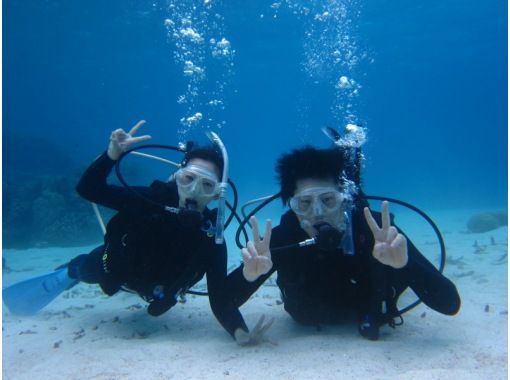 [โอกินาว่า・ เกาะอิริโอะโมะเตะ] พร้อมผู้สอน! ประสบการณ์ดำน้ำ(หลักสูตรครึ่งวัน)の画像