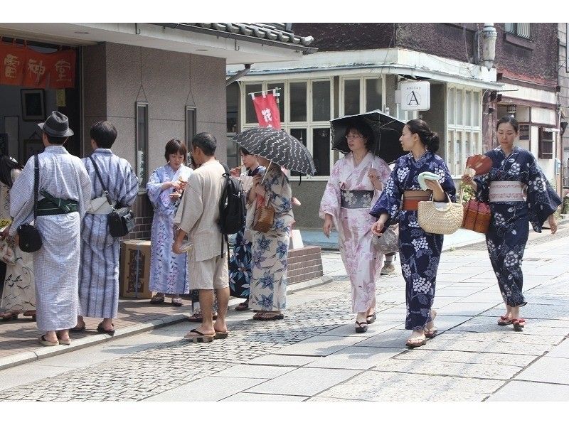 ひまわりプラン【栃木・足利】☆夏季限定☆浴衣着付け体験（一日自由散策）５月～９月