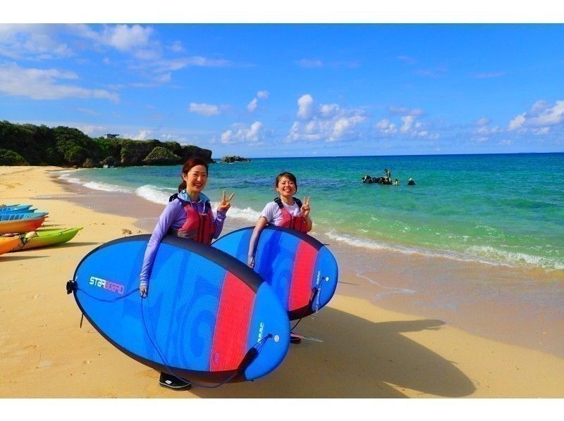【読谷村/90分】SUPデビューにぴったり！1番優しいチョイ乗りクルーズ♪1日5便（サンセットも有）