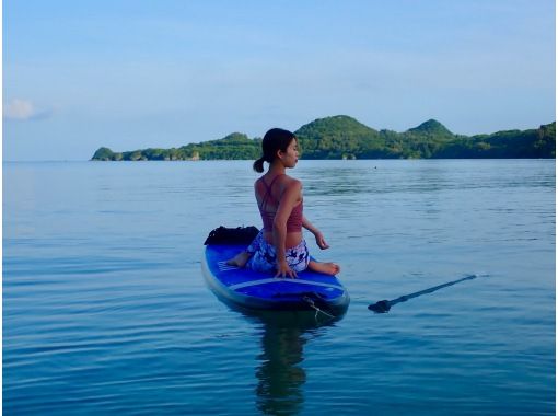 [Ishigaki Island] SUP yoga experience! One group per day, completely private, with GoPro photo gift and herbal tea included★の画像