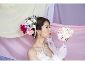 [Osaka / Osaka City] Transformation Photo (with album) -Total Beauty Photo-A luxurious plan with hair and makeup, costumes, album, and panelの画像