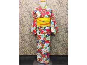 【京都・嵐山】夢京都 嵐山店 着物レンタル フルセットコーディネート