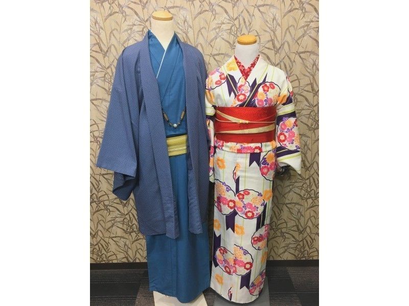 【京都・嵐山】夢京都 嵐山店 着物レンタル カップルプラン