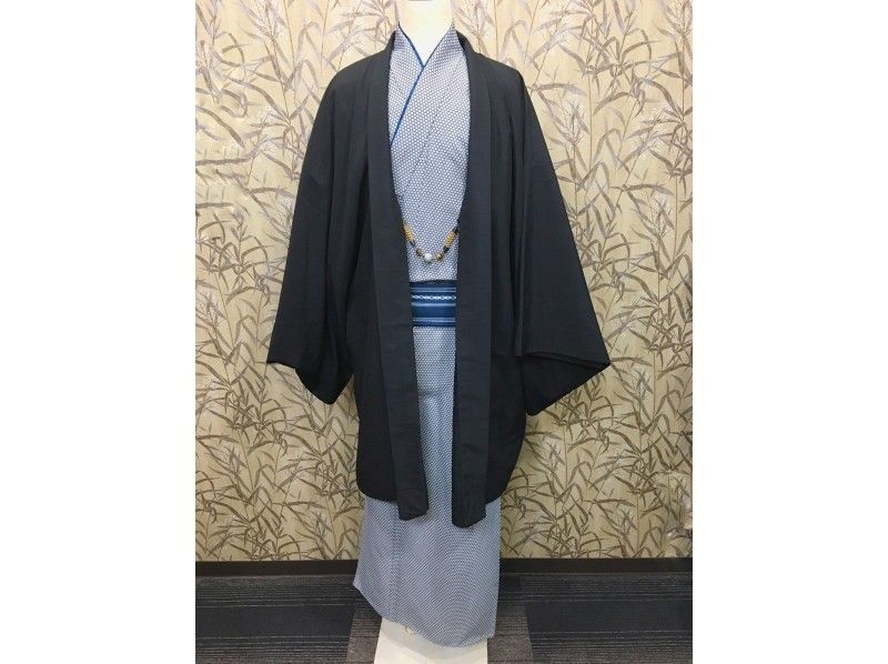 【京都・嵐山】夢京都 嵐山店 着物レンタル 男性着物プラン