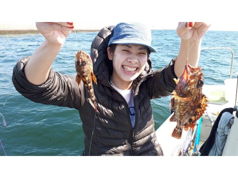 【東京・羽田】高級魚カサゴ 貸し切り船★6名までOK ♪180分  釣った魚を食べれるお店紹介可！