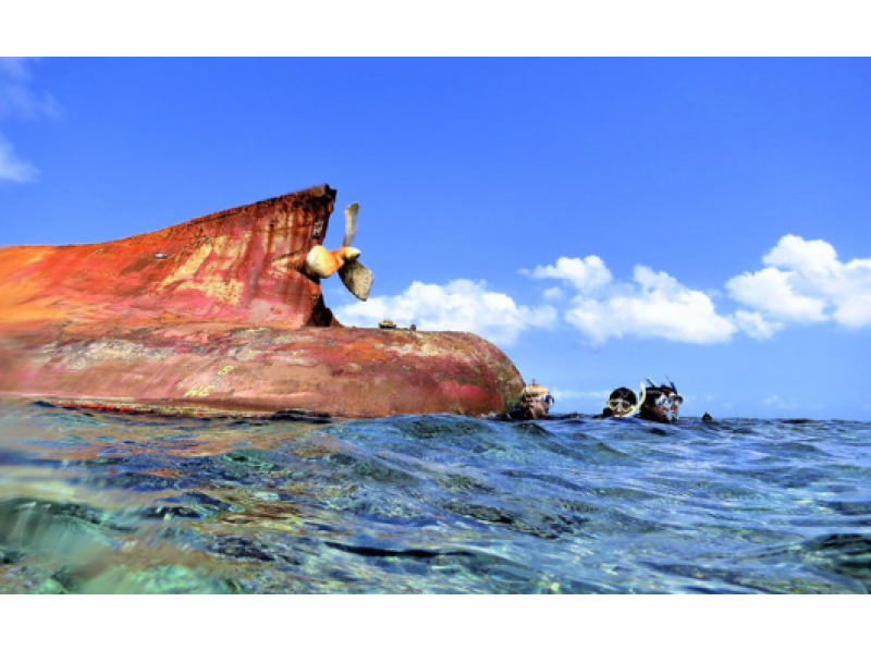 【沖縄・宮古島】免許がなくてもOK!座礁船の迫力!伊良部島ツーリング