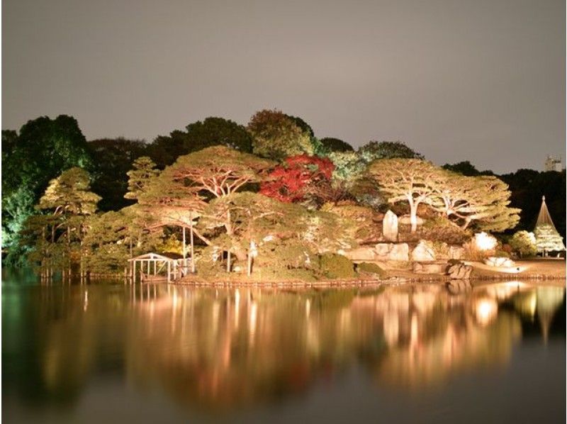 六義園紅葉ライトアップ＆都内紅葉スポットぐるっと6景めぐり～まい泉のお弁当付き【15345】