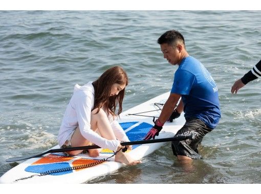 [Wakayama/ Inami] "Aim for a deserted island" stand-up paddle experienceの画像