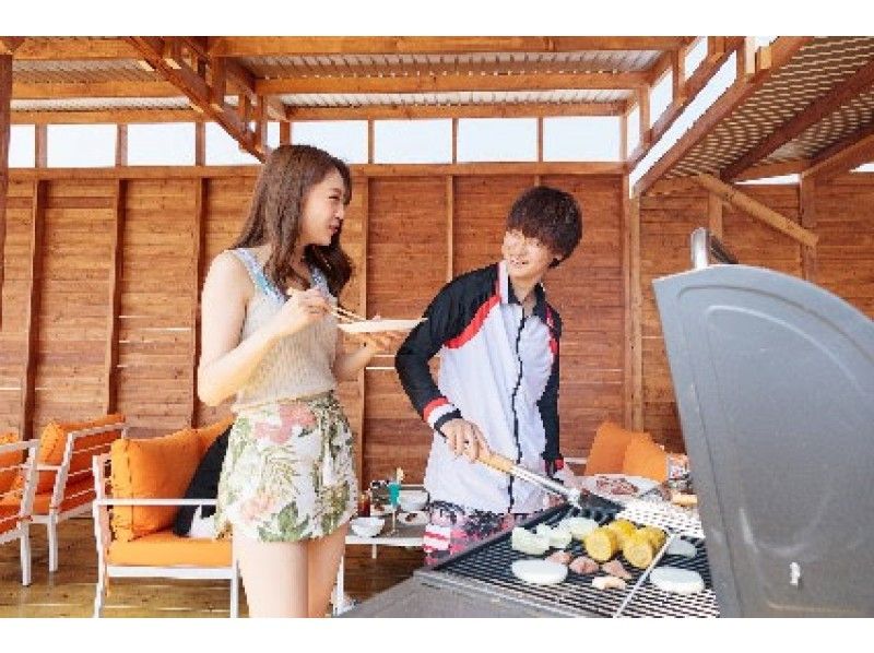 【SUP体験＋BBQ】遊んで！食べて！マリンスポーツと手ぶらBBQがセットになった大満足プラン♪
