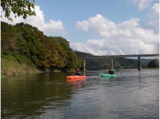 [Tochigi ・ Nakagawa]Kayak Beginner course (down the river)の画像