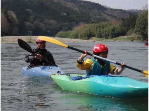 [Tochigi ・ Nakagawa]Kayak Beginner course (down the river)の画像
