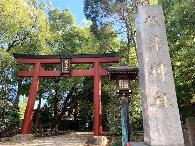 縁結び・乙女稲荷神社参拝＆猫の街・谷中で招き猫の絵付け体験【15429】