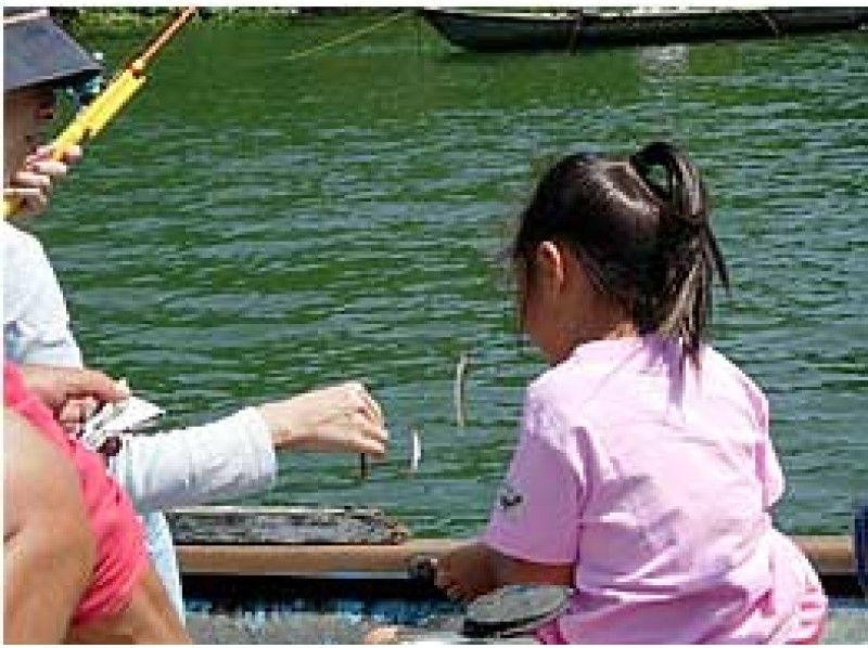 [Kanagawa/ Sagamiko]Female and children can enjoy! Smelt fishing dome ship (Nov. to March) with pick-upの紹介画像