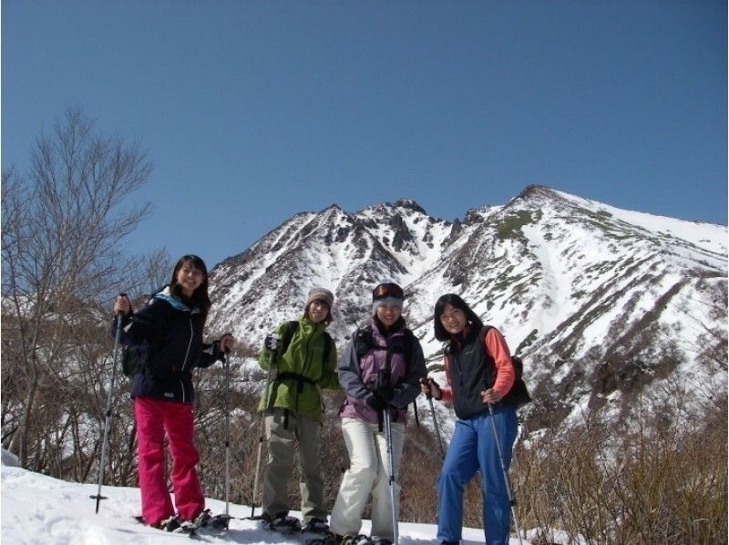 [栃木/那须高原]与缆车“ JEANS山”的“雪上徒步破坏”の紹介画像