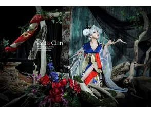 【新潟・新潟市】花魁体験～水鏡boothでスタイル花魁 M～本格的なヘアメイクでスタジオ撮影！