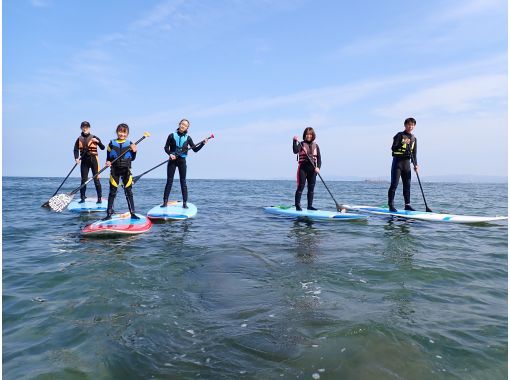 [Itogahama, Hinode Town, Oita Prefecture] (Spring SUP) Suitable for friends, families and beginners! 60 minutes of school + 60 minutes of free time + photo shootの画像