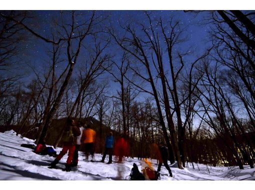 【栃木県・奥日光】『雪上ナイトハイキング』極寒の雪明りを楽しむの画像
