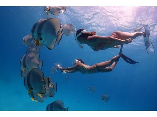 [Okinawa/Ishigaki Island] ☆ Recommended half-day course ☆ Skin diving! (Morning/Afternoon) Underwater photo gift included!の画像
