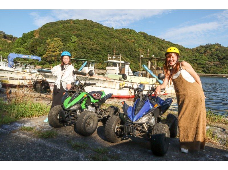 [Kochi, Otsuki Town] Guided four-wheeled buggy tour [Mini course 90 minutes] Easy short ride plan! Sightseeing x rides x experience! For the best date or trip!の紹介画像