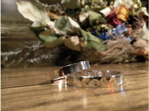 【大阪・心斎橋】自分の手で作るシルバーリング作り体験！ペアリングにもオススメ☆の画像