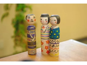 [Aomori/ Kuroishi] Handmade experience taught by craftsmen at Tsugaru Traditional Crafts Center! Tsugaru Kokeshi painting experienceの画像