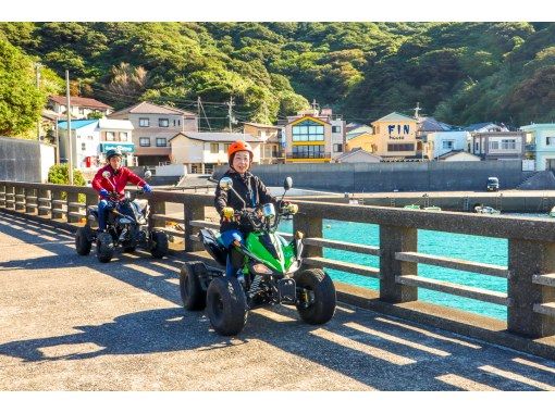 [Kochi, Otsuki Town] Guided four-wheeled buggy tour [Kashiwajima course 3.5 hours] Sightseeing x Vehicles x Experience! For the best date or trip! A tour specializing in the coveted Kashiwajimaの画像