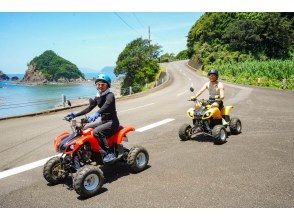 [Kashiwajima/Otsuki Town] 4-wheel buggy spectacular paradise tour [Adventure course 4.5 hours] Sightseeing x rides x experience! For the best date or trip! The plan with the most satisfaction reviews