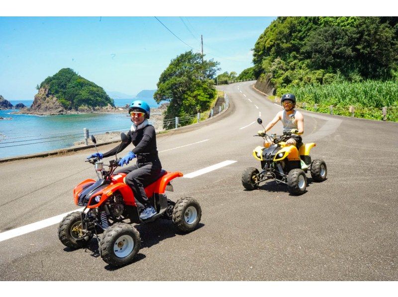 [Kashiwajima/Otsuki Town] 4-wheel buggy spectacular paradise tour [Adventure course 4.5 hours] Sightseeing x rides x experience! For the best date or trip! The plan with the most satisfaction reviewsの紹介画像