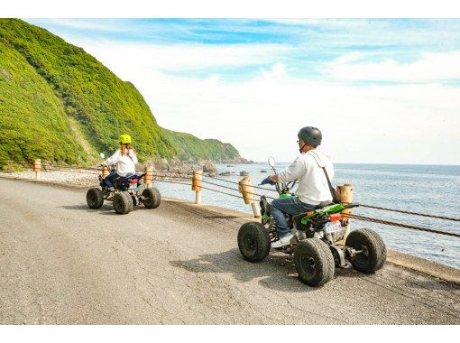 [Kochi, Otsuki Town] Guided four-wheel buggy tour [Rally course 6 hours] Sightseeing x Vehicles x Experience! For the best date or trip! For those who want to enjoy the buggy parkの画像