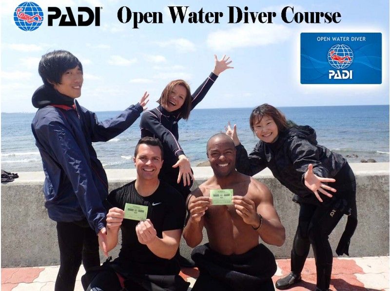 [Okinawa/Naha] PADI Open Diver Course (OWD) / private learning with guest's pace