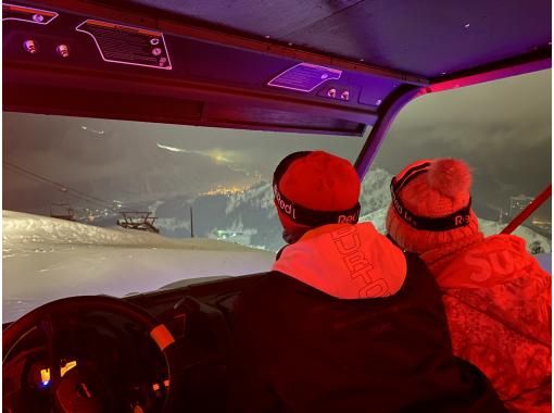 【新潟・湯沢 】冬の山頂を目指す、スノーナイトバギーツアー！の画像