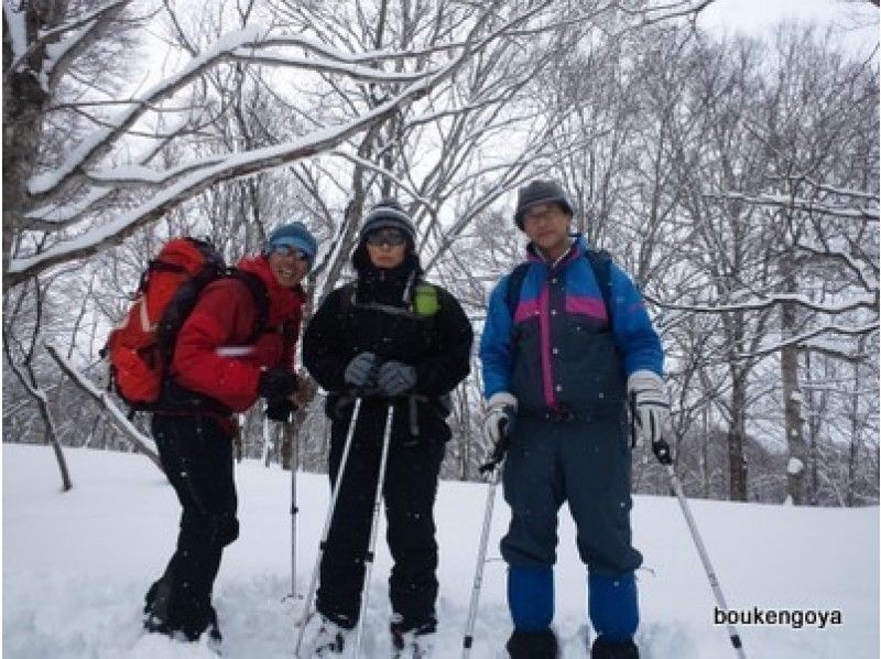 [群馬·Minamikami]我可以享受很多冬天！雪上徒步Haiku日課程の紹介画像