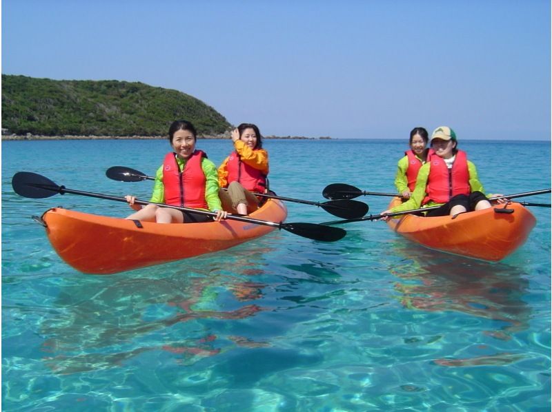 [ทาเนกาชิมะครึ่งวัน] 1/2 วันพายเรือคายัก(Sea Kayaking)การท่องเที่ยวの紹介画像