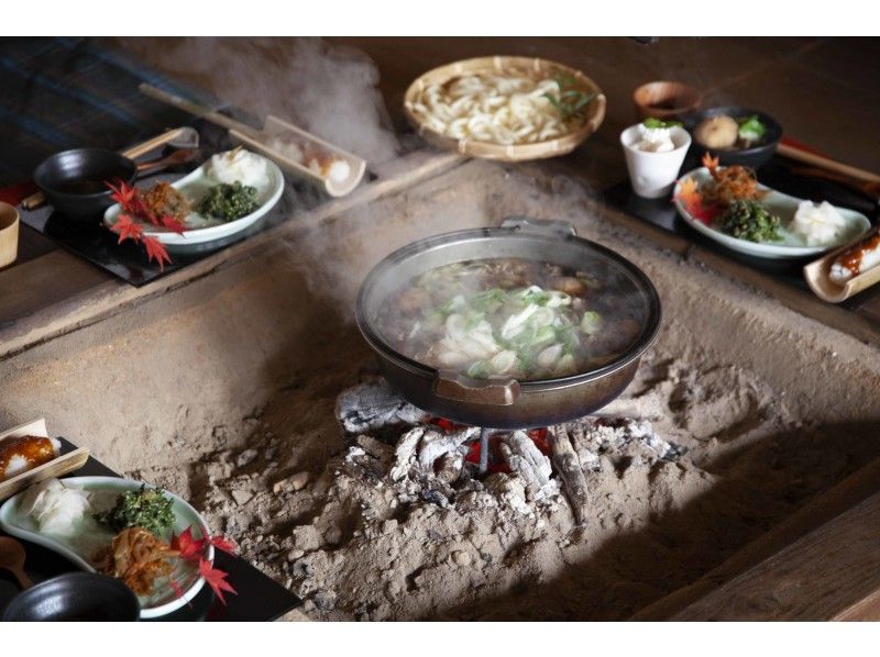 [Okayama Maniwa City] Tsukiichi Village Canteen! Villagers experience around the hearth (day trip plan)の紹介画像