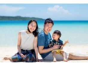 【沖縄・宮古島】絶景ビーチでファミリーフォト★補正データ60カット付き！！