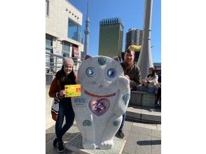 [Tokyo ・ Asakusa] TOKYO cat tour! Cat & animal lovers gather! Visit cat spots & walk around a cat-zamamai townの画像