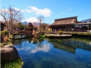 [东京出发]日本必游圣地富士山5号车站忍野八海远眺富士山。の画像