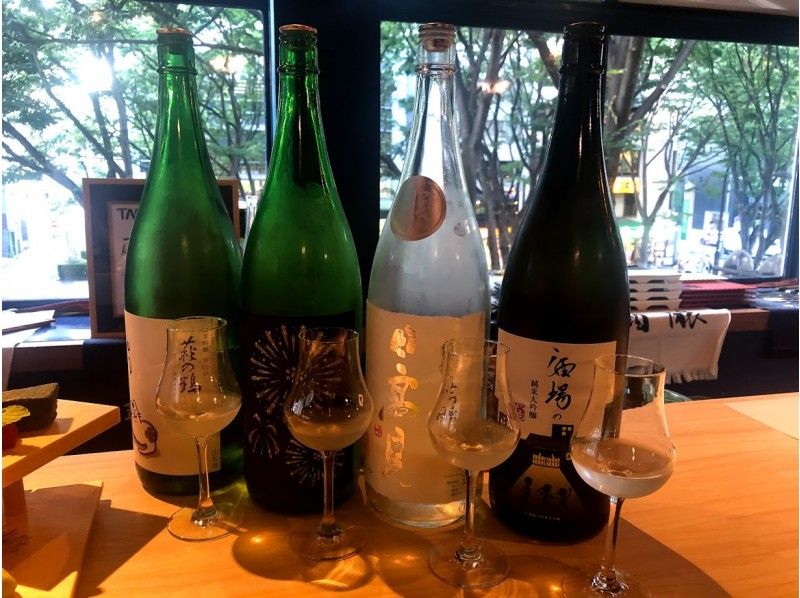 【Miyagi・Sendai】Premium Sake & Sendai Tasting Plateの紹介画像