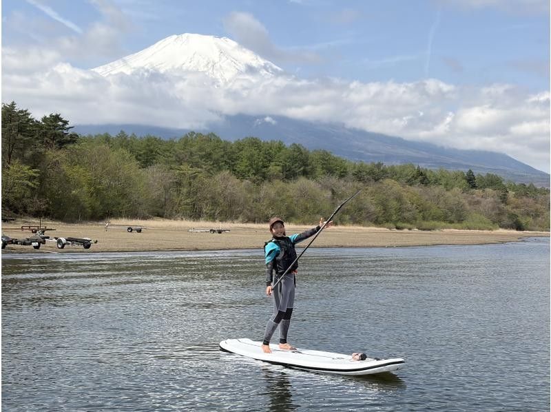 【北海道・SUP体験】透明度の高い支笏湖の湖面をクルージング！SUP体験（半日コース）の画像