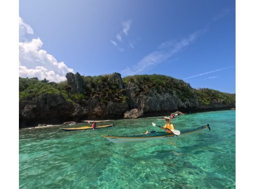 [Okinawa Yanbaru] Sea Sea kayak & Snorkeling 1 day course in the Yanbaru sea "with outdoor lunch"の画像