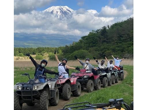 ATVバギー・30分】ATV使用☆四輪バギーショートコースプラン☆富士山を