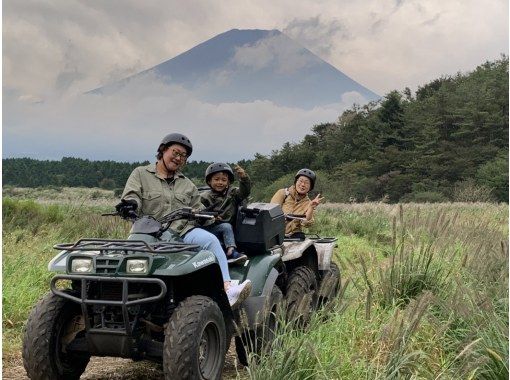 【ATVバギー・30分】ATV使用★四輪バギーショートコースプラン★富士山を眺めて★（30分2㌔）の画像