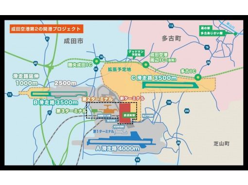 【オンライン体験】成田空港第2の開港プロジェクトとエアポートシティの未来を旅する<団体貸切OK>の画像